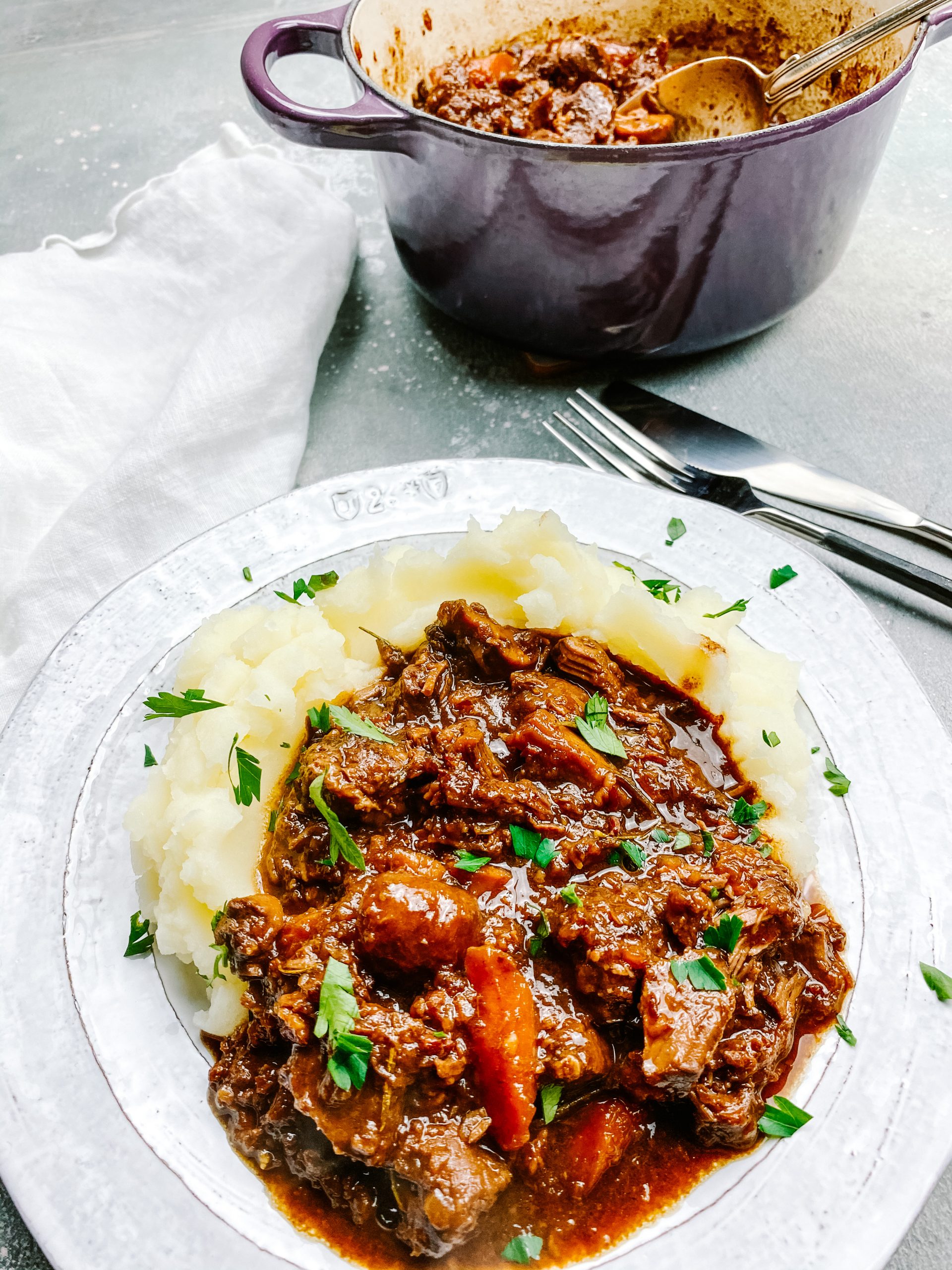 Venison Casserole with Port and Rosemary – Daffodil Kitchen