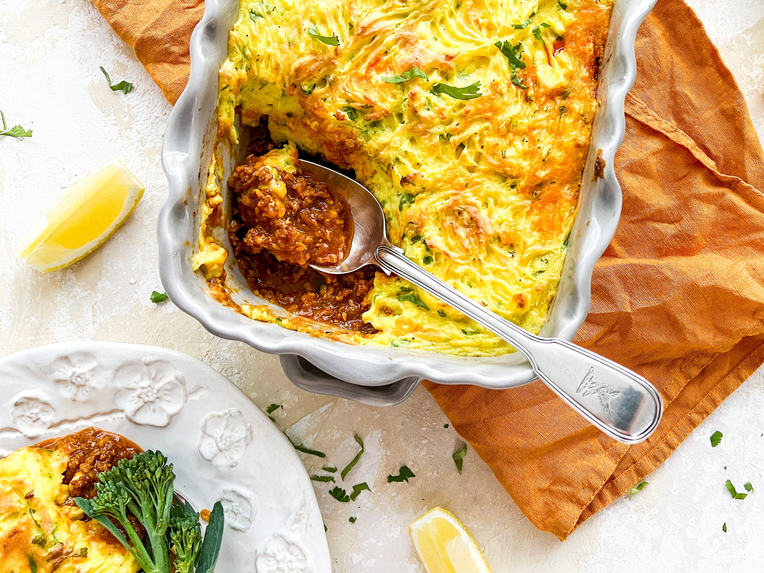 Indian-Inspired Shepherd's Pie