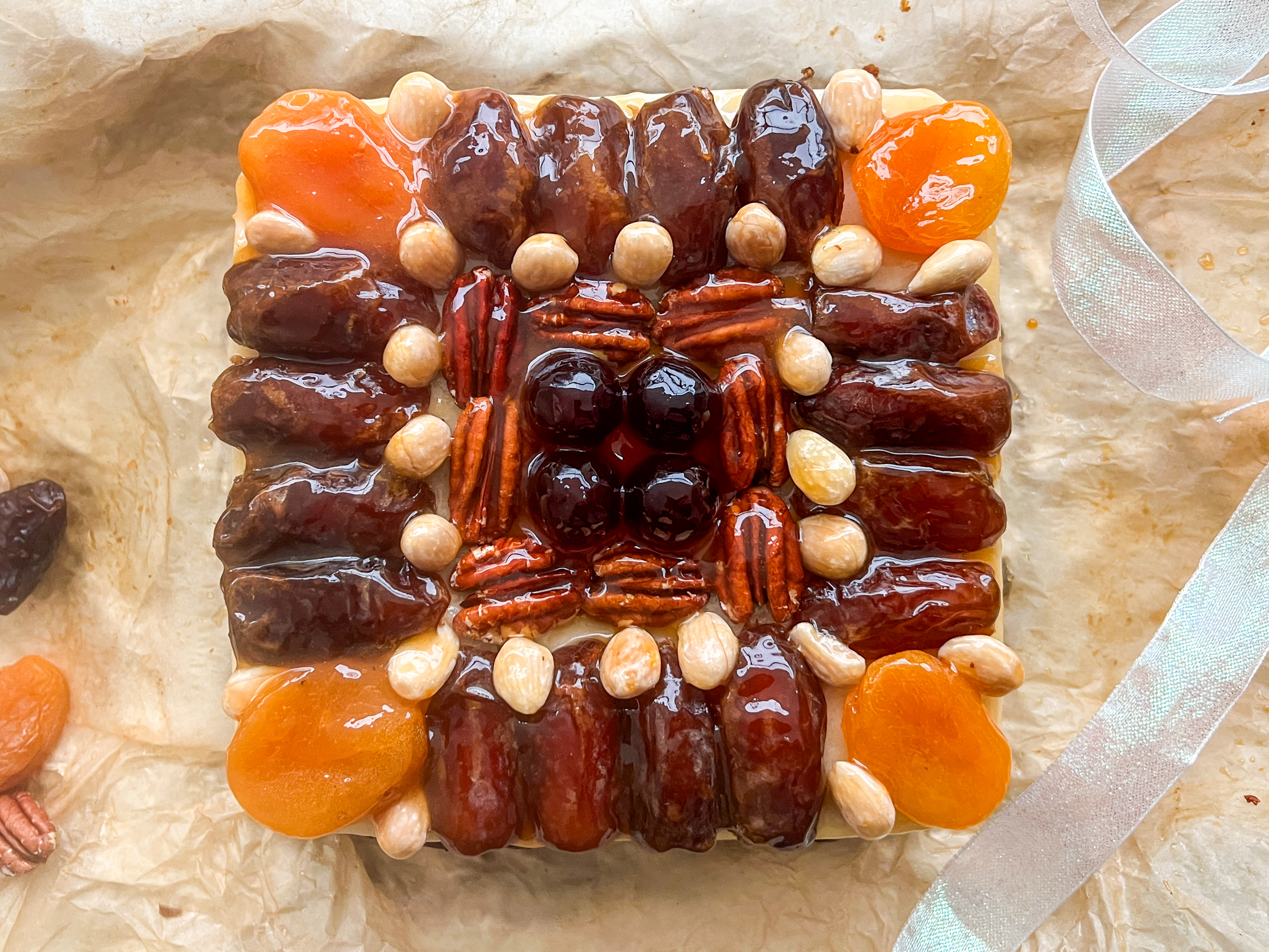 Photograph of Daffodil Christmas Cake